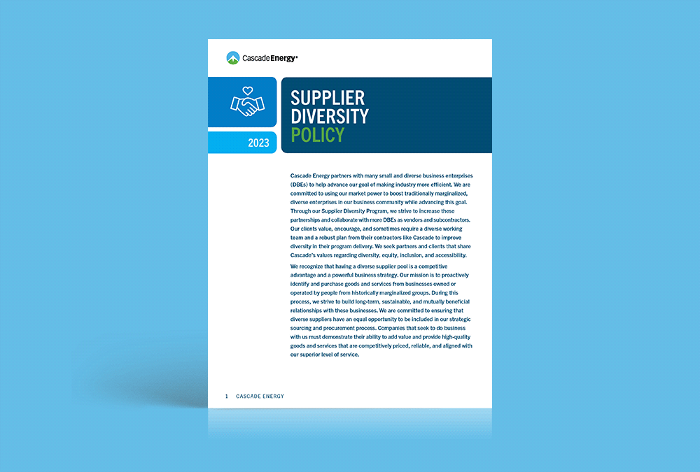 Supplier Policy Report