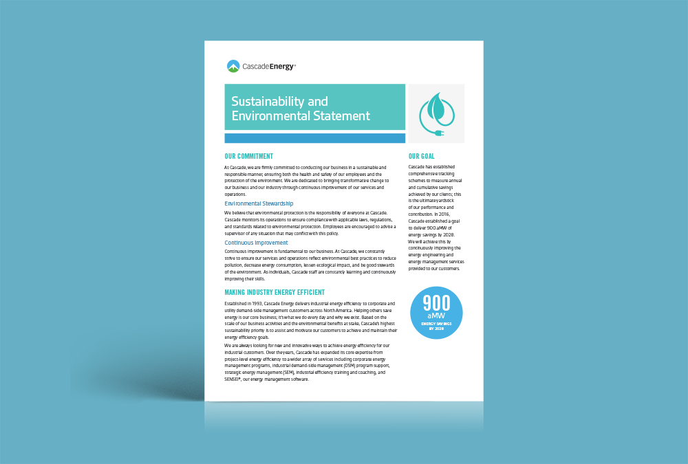 Sustainability and Environmental Report